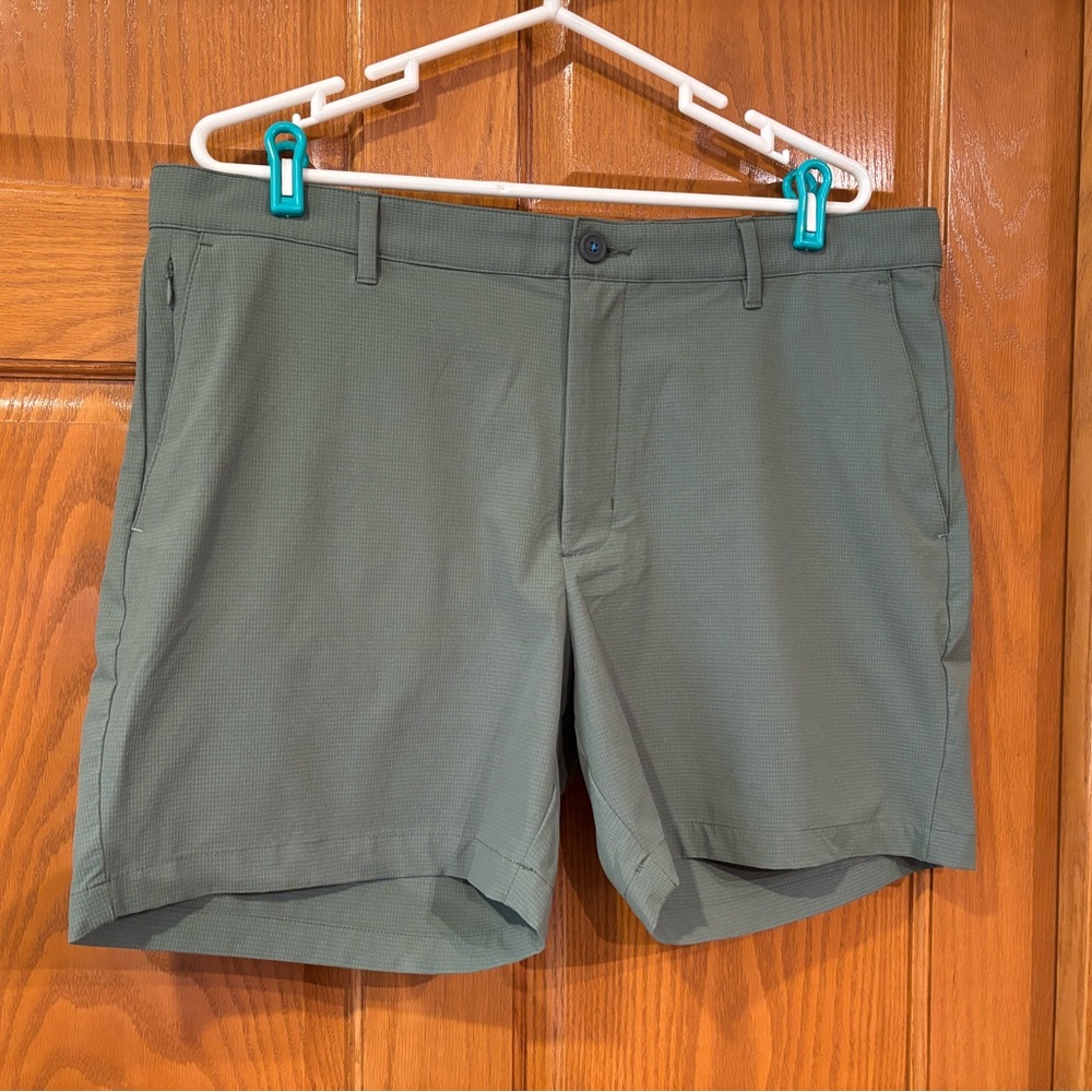 Tommy Bahama Olive Green Flat Front Shorts